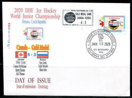 AP2121 Canada 2020 Beats Russian Ice Hockey Team FDC MNH - Unused Stamps