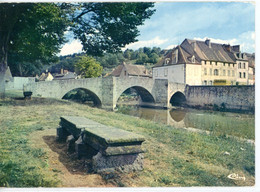 CHAMBON SUR VOUEIZE LE PONT TIMBRE LIBERTE 1886 1986 - Chambon Sur Voueize