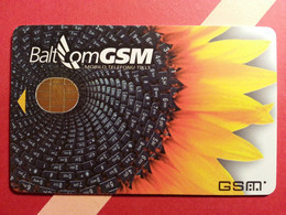 LATVIA SIM GSM BALT Com TIKLS Baltcom - USIM RARE MINT (R0621 - Lettonie