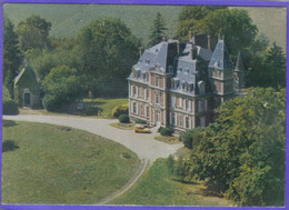 Carte Postale 60. Auneuil Le Chateau  Maison De Prières  Troussures Vue D'avion Très Beau Plan - Auneuil