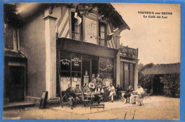91 - Essonne -  Vigneux Sur Seine - Le Cafe Du Lac     (N7465) - Vigneux Sur Seine