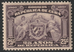 Cuba 1927 Sc 283 Yt 190 MNH** Perf Line Marks On Gum - Ungebraucht