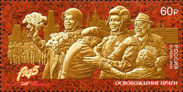 Russia 2020 Way To The Victory. Prague Offensive Operation Stamp 1v (Michel 2850) MNH - Nuovi