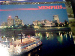 USA -MEMPHIS QUEEN III (Raddampfer) - Vor Der Skyline Von Memphis VB1994 IO6486 - Memphis