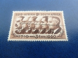 Suid-Africa - South Africa - Célébrités - 3 D. - Postage - Brun Et Brun Foncé - Oblitéré - Année 1960 - - Gebruikt