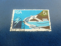 Rsa - Barrage - 5 C. - Multicolore - Oblitéré - Année 1972 - - Gebraucht