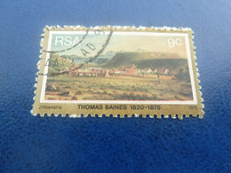 Rsa - Thomas Baines (1820-1875) - 9 C. - Multicolore - Oblitéré - Année 1975 - - Used Stamps