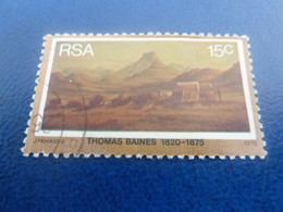 Rsa - Thomas Baines (1820-1875) - 15 C. - Multicolore - Oblitéré - Année 1975 - - Gebraucht