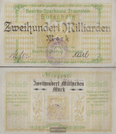 Traunstein Inflationsgeld Sparkassa Traunstein Used (III) 1923 200 Billion Mark - 200 Miljard Mark