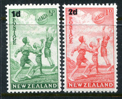 New Zealand 1939 Health - Beach Ball HM (SG 611-612) - Nuevos