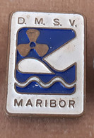 Motonautics & Water Skiing Club DMSV Maribor  Slovenia Ex Yugoslavia Badge Pin - Water-skiing