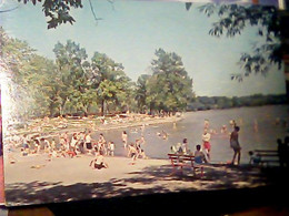 USA New York Auburn Owasco Lake Crowds Enjoying Bathing Beach At Emerson Park  VB1961  IO6528 - Parken & Tuinen