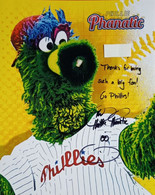 Phillie Phanatic ( Official Mascot Of Philadelphia Phillies) - Autogramme