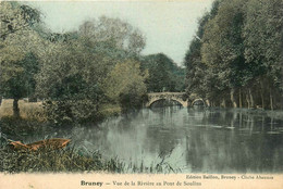 Brunoy * Vue De La Rivière Au Pont De Soulins * Passerelle - Brunoy