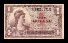 Estados Unidos United States 1 Dollar 1954-1958 Pick M33 Series 521 BC+ F+ - 1954-1958 - Serie 521