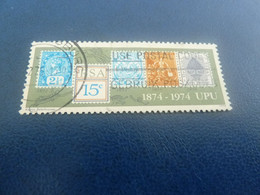 Rsa - 1874-1974 - Upu - 15 C. - Multicolore - Oblitéré - Année 1974 - - Used Stamps
