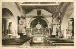 Crosne * Crosnes * Intérieur église Notre Dame * Ancienne Chapelle - Crosnes (Crosne)