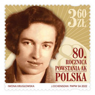 Poland 2022 / 80th Anniversary Of Home Army Uprising, AK, Iwona Kruglowska, World War II / Stamp MNH** New!!! - Ungebraucht