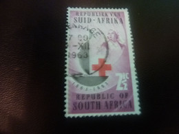 Republiek Van Suid-Africa - Croix-Rouge - 2 1/2 C. - Multicolore - Oblitéré - Année 1963 - - Usati