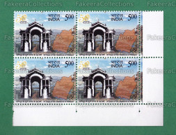 INDIA 2022 Inde Indien - MANIPUR : FULL STATEHOOD 50 YEARS 1v MNH ** Block Of 4 Stamps - State Map - As Scan - Nuevos