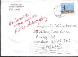 Mailed Cover With Stamp Architecture 2006 From Poland - Briefe U. Dokumente