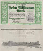 Landau Inflationsgeld City Landau Used (III) 1923 10 Million Mark - 10 Millionen Mark