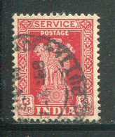 INDE- Service Y&T N°19- Oblitéré - Official Stamps