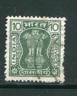 INDE- Service Y&T N°54- Oblitéré - Official Stamps