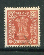 INDE- Service Y&T N°57- Oblitéré - Official Stamps