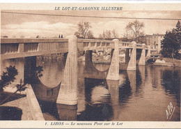 CPA - Libos - Le Nouveau Pont Sur Le Lot - Libos