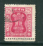 INDE- Service Y&T N°58- Oblitéré - Official Stamps