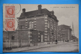 Virton 1924: Gare De Virton-St-Mard Animée - Virton