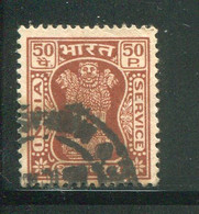 INDE- Service Y&T N°44- Oblitéré - Official Stamps