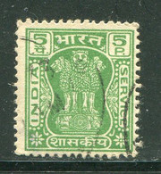INDE- Service Y&T N°38- Oblitéré - Official Stamps