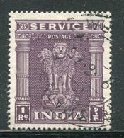 INDE- Service Y&T N°32- Oblitéré - Official Stamps