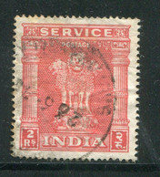 INDE- Service Y&T N°33- Oblitéré - Official Stamps