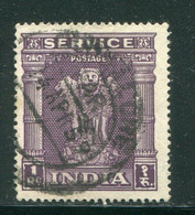 INDE- Service Y&T N°10- Oblitéré - Official Stamps