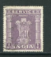 INDE- Service Y&T N°10- Oblitéré - Official Stamps