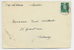 JAPAN JAPON 4SN SOLO LETTRE COVER TO SUISSE HELVETIA - Covers & Documents