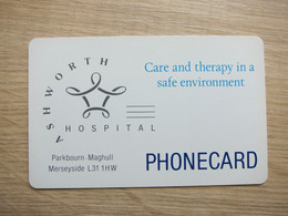 Cambridge Telephones Autelca Phonecard,Ashworth Hospital, Mint - Bedrijven Uitgaven