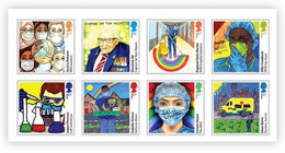 GB New *** 2022 HEROES OF THE COVID PANDEMIC UK Covid 19 Coronavirus Docotor ,Mask ,Reserch MNH (**) - Sin Clasificación