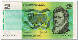 AUSTRALIA,2 DOLLARS,1983,P.43d,VF-XF - Autres & Non Classés