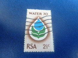 Rsa - Water 70 - 2 1/2 C. - Multiicolore - Oblitéré - Année 1970 - - Gebraucht