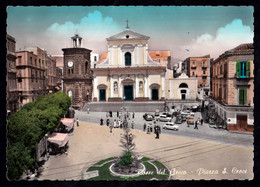 TORRE DEL GRECO - Piazza S. Croce - F/G - V: 1959 - Animata - Torre Del Greco