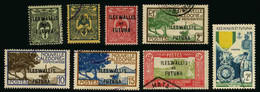 WALLIS ET FUTUNA - PROTECTORAT FRANCAIS - LOT DE 8 TIMBRES OBLITERES DIFFERENTS - Collections, Lots & Séries