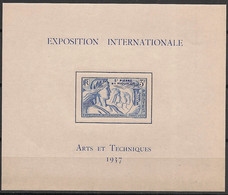 SPM - 1937 - Bloc Feuillet BF N°Yv. 1 - Exposition Internationale - Neuf * / MH VF - Blocs-feuillets