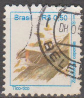 Brasil -1-7-1994 -  Pássaros Urbanos - Padrão Real - R$    0,50, Tico-tico,    (o)  RHM Nº 715 - Gebruikt