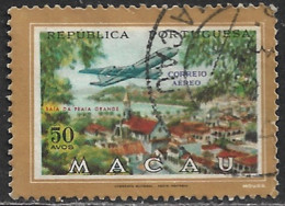 Macau Macao – 1960 Airmail 50 Avos Used Stamp - Gebraucht