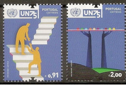 Portugal 2020 - 75th Anniversary Of The United Nations Stamp Set Mnh - Andere & Zonder Classificatie