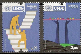 Portugal 2020 - 75th Anniversary Of The United Nations Stamp Set Mnh - Autres & Non Classés